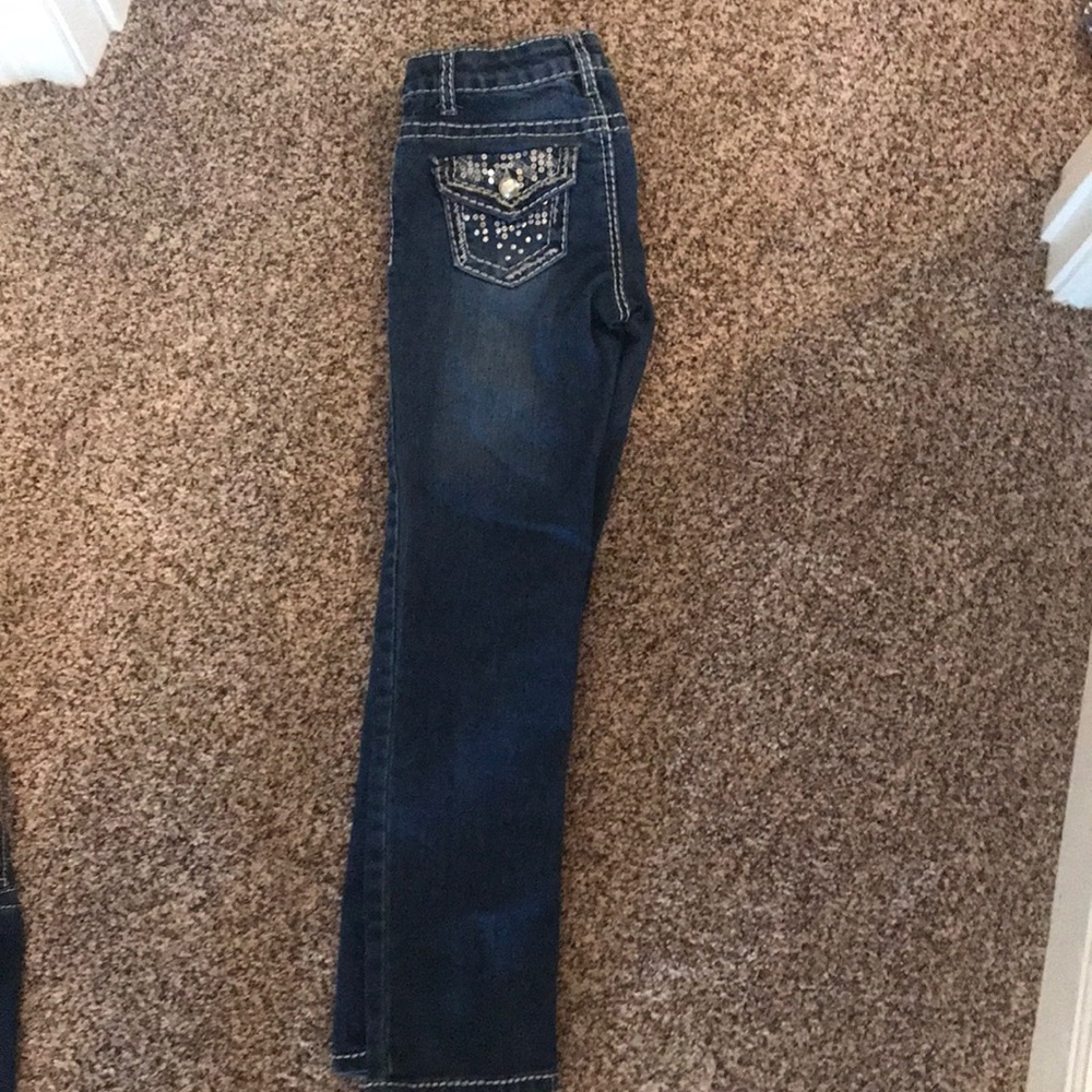 Girls embellished Jeans